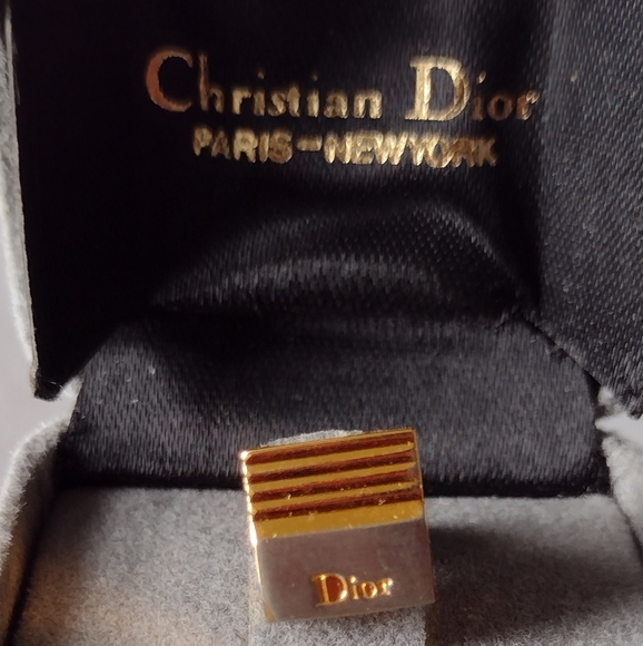 Christian Dior Men's Tie Tac NWT - Picture 1 of 5